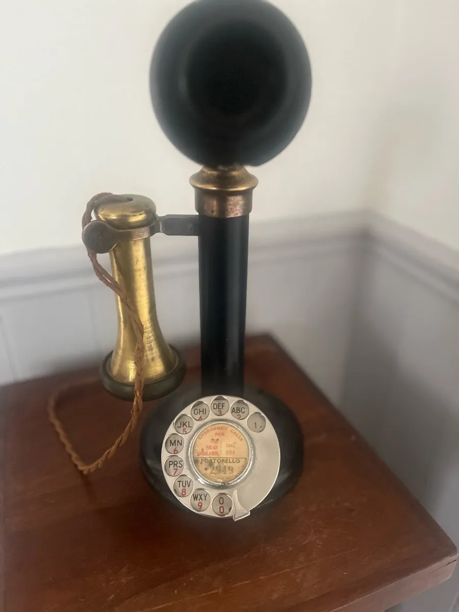 Antique Candlestick Telephone - Image 1