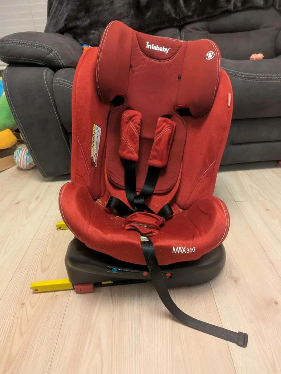 Infababy Max 360 isofix swivel car seat - Image 2