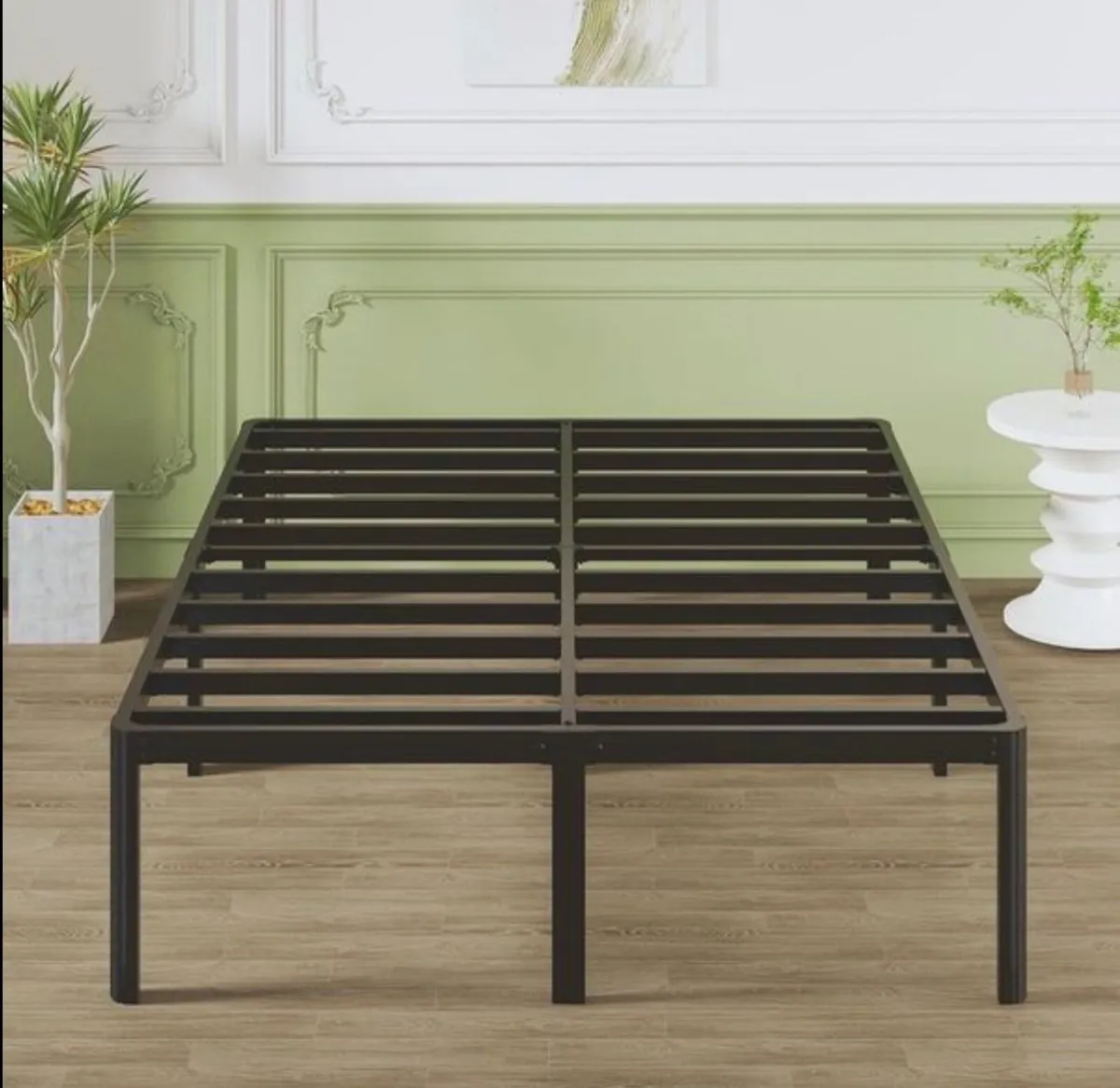 High King Size Bed Frame 5ft With Rounded Corner L - Image 3