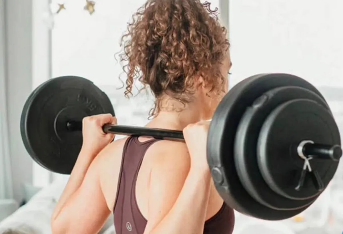 Combo: barbell set 20kg plus 2*5kg dumbbells - Image 1