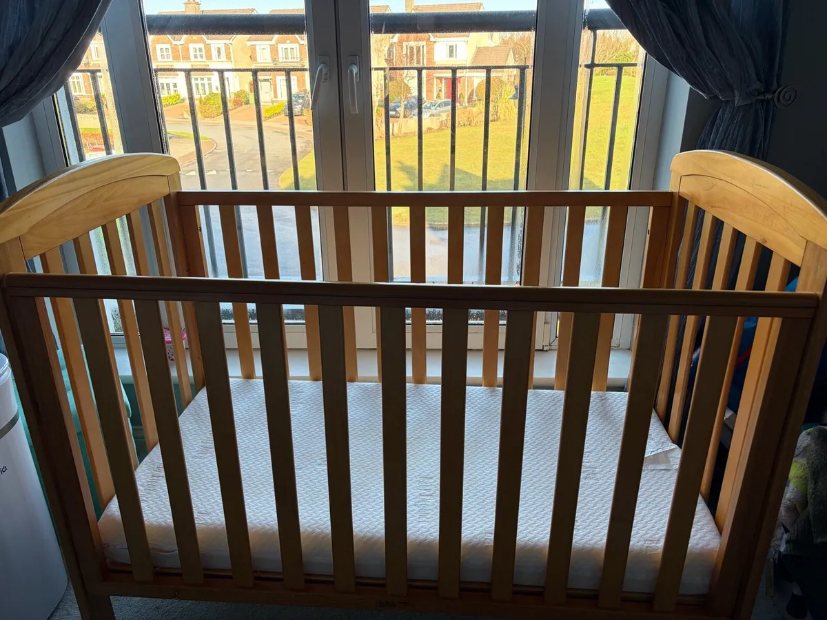 Cot with Adjustable Side - Image 1