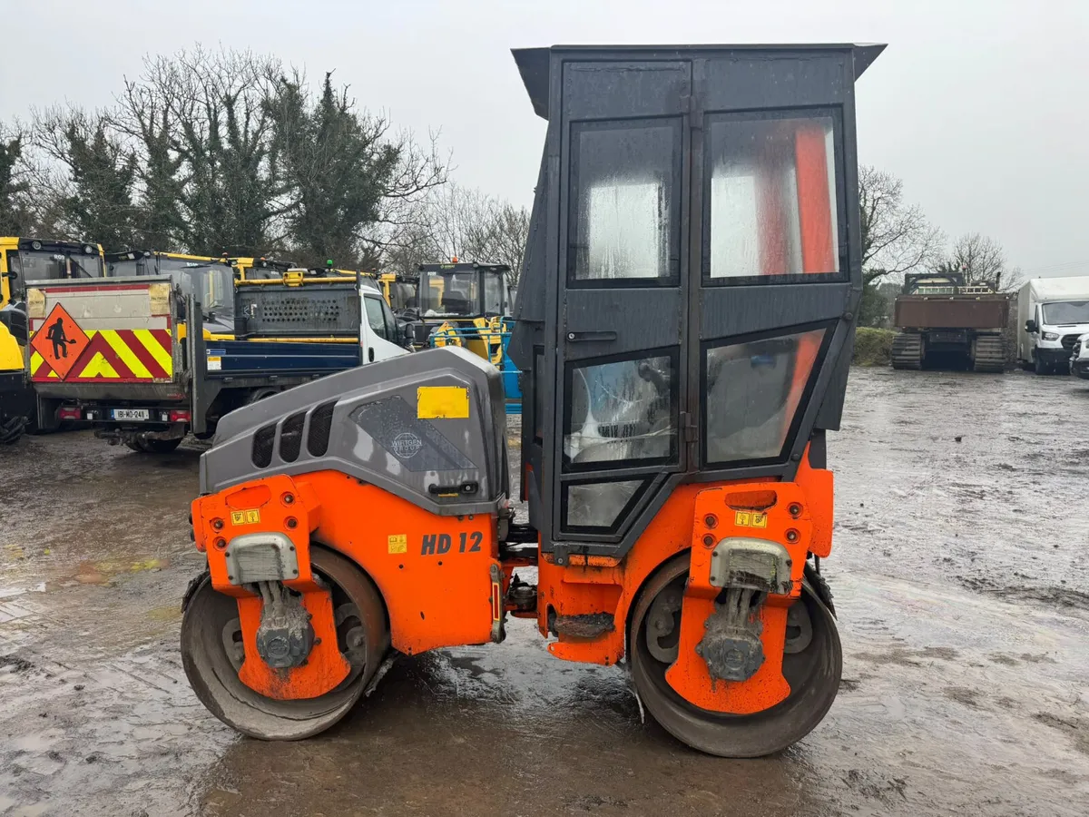 Hamm HD12VV with Cab - Image 1