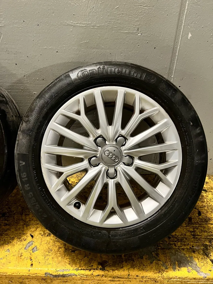 16” AUDI A3 ALLOYS  (premium tyres) - Image 1