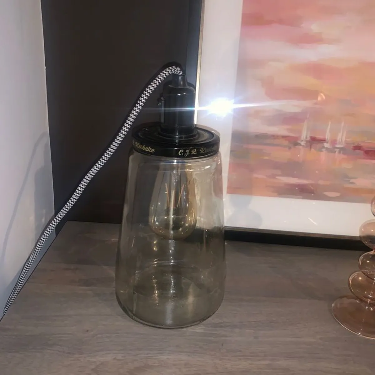 Decorative table lamp - Image 1