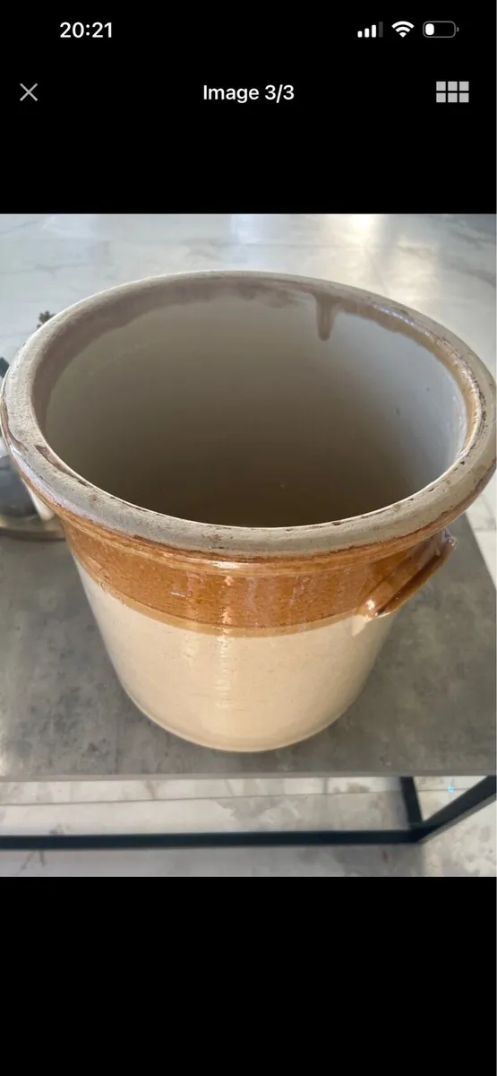 4 gallon stoneware Crock - Image 3