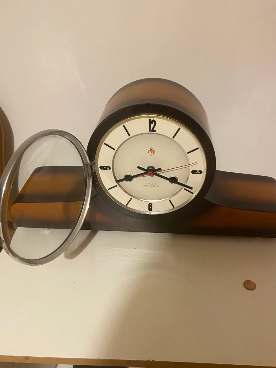 Vintage mantle clock - Image 3