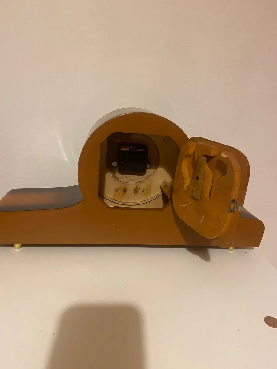 Vintage mantle clock - Image 4