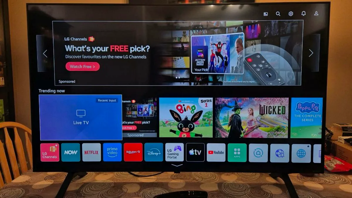 LG 50" NanoCell 4K Smart TV - Image 1