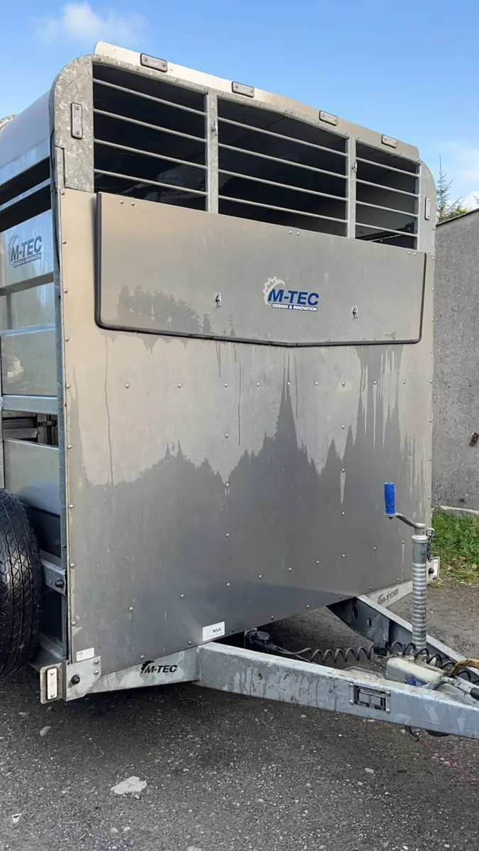 14ft MTec Cattle Trailer - Image 1