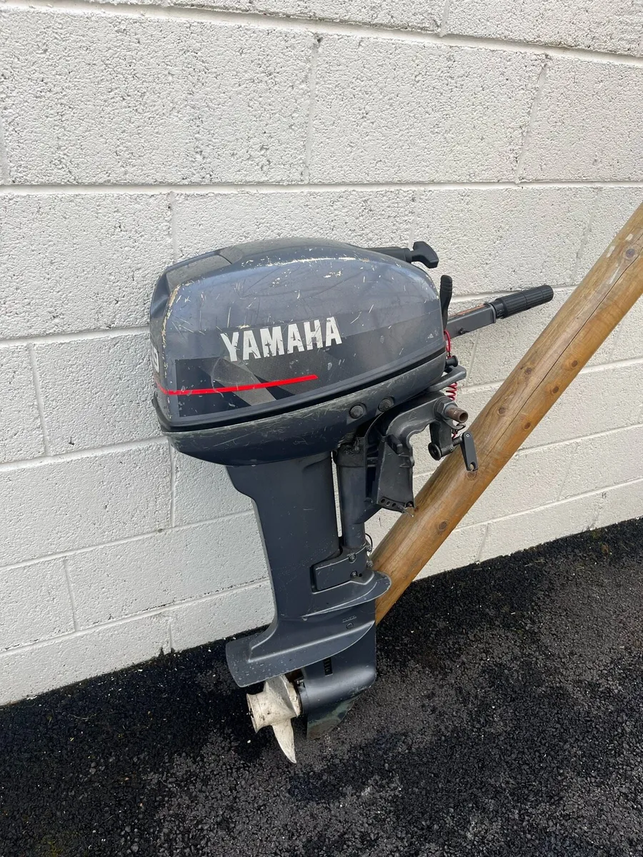 Yamaha 9.9hp Outboard Boat Engine - Image 2