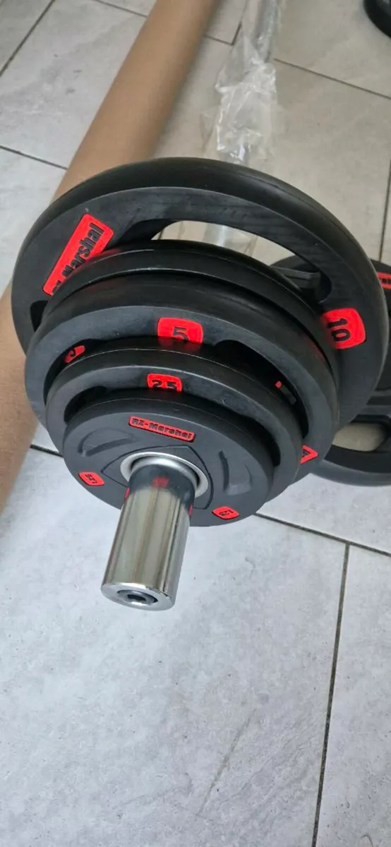 Brand new olympic weight lifing set C - Image 2
