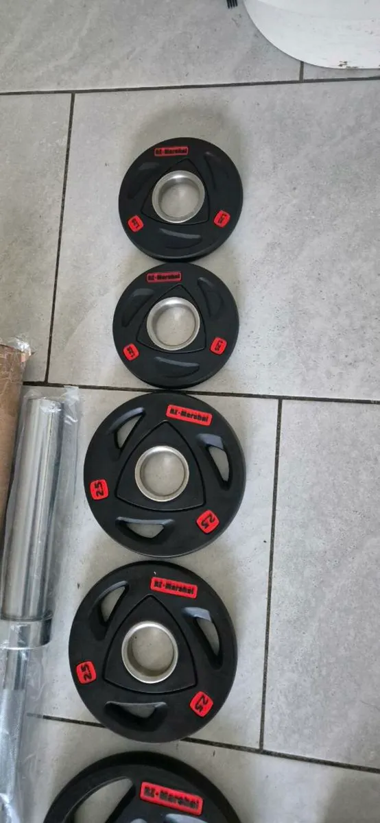 Brand new olympic weight lifing set C - Image 4