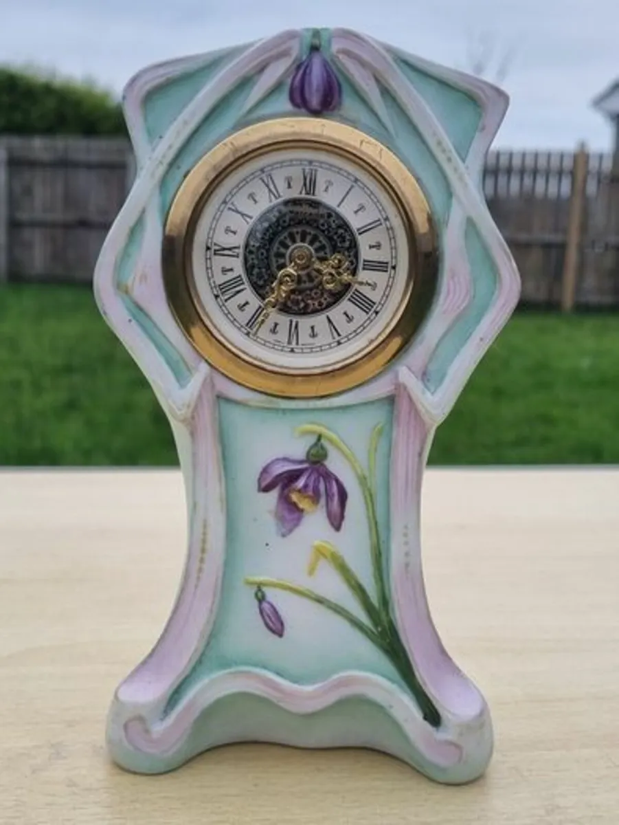 German Art Nouveau clock - Image 1