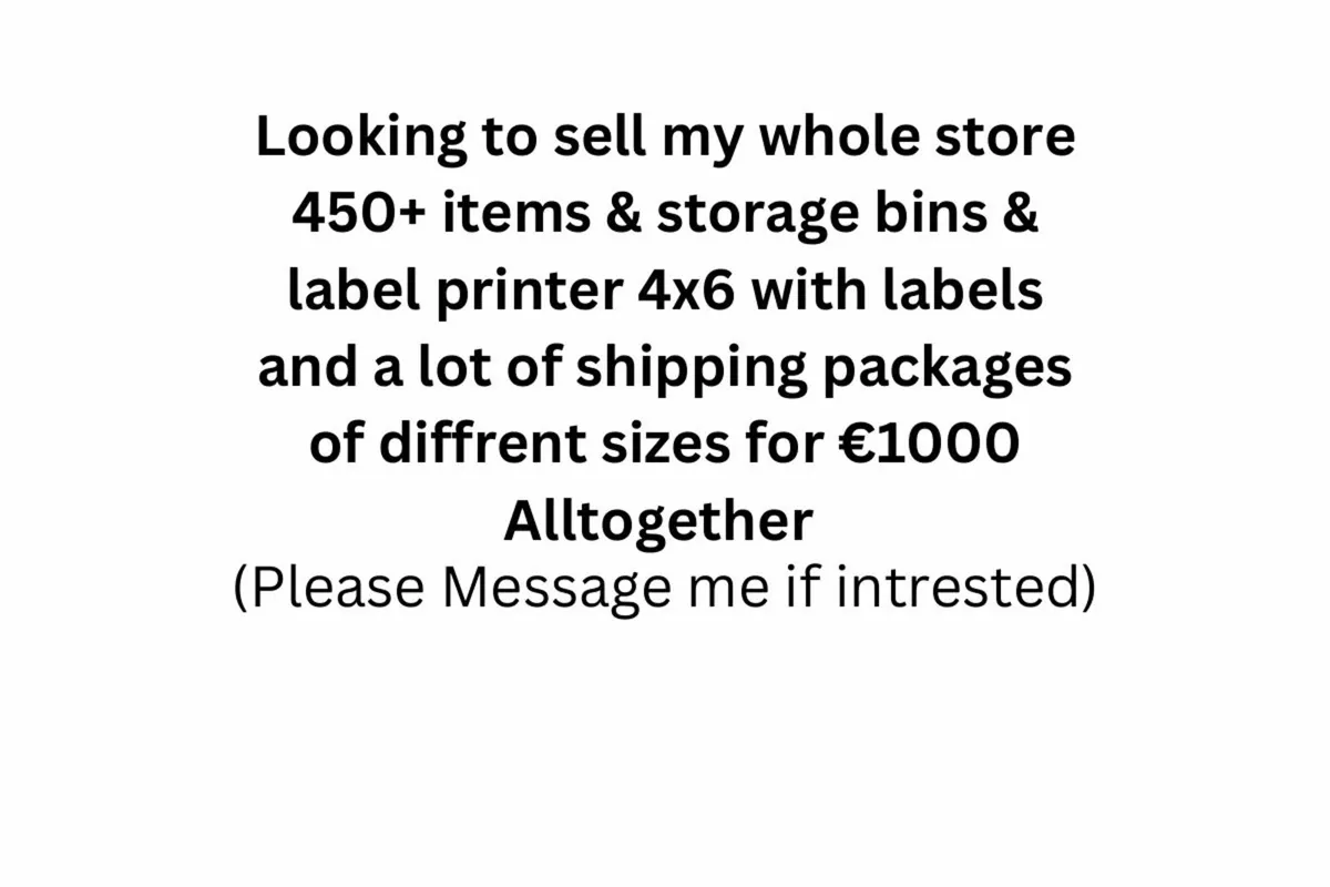 (450+ BRANDED CLOTHES)(CLOSING MY HUGE DEPOP STORE - Image 1