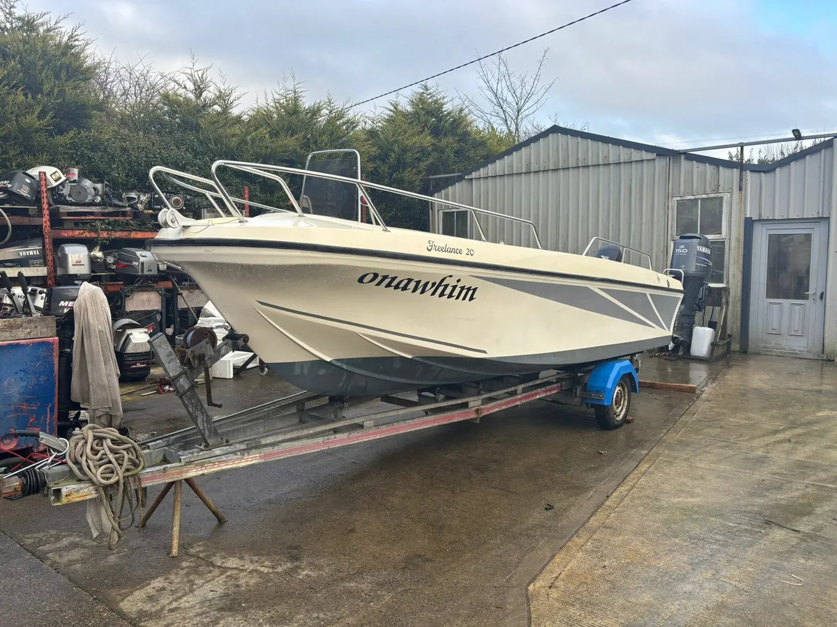 21ft open fast fisher - Image 1