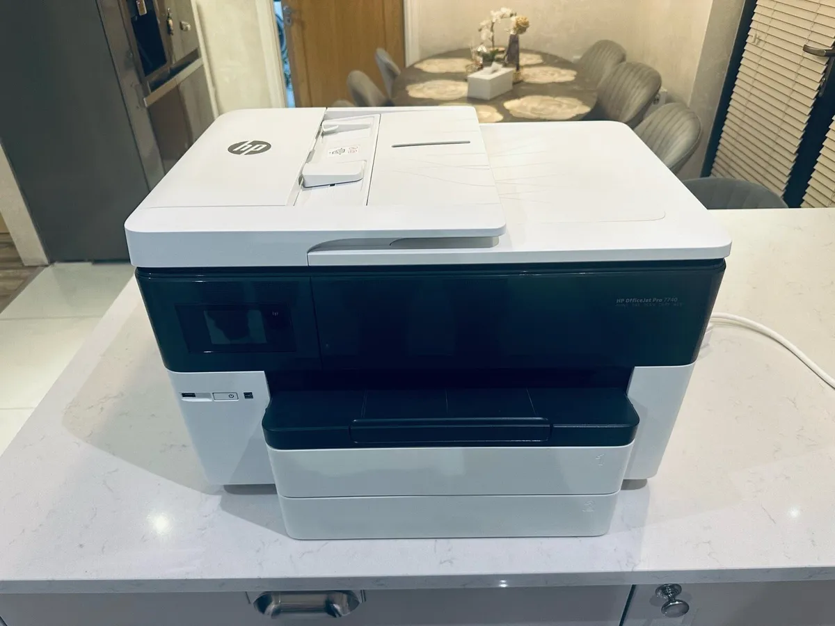 HP OfficeJet Pro 7740 A3 printer - Image 1
