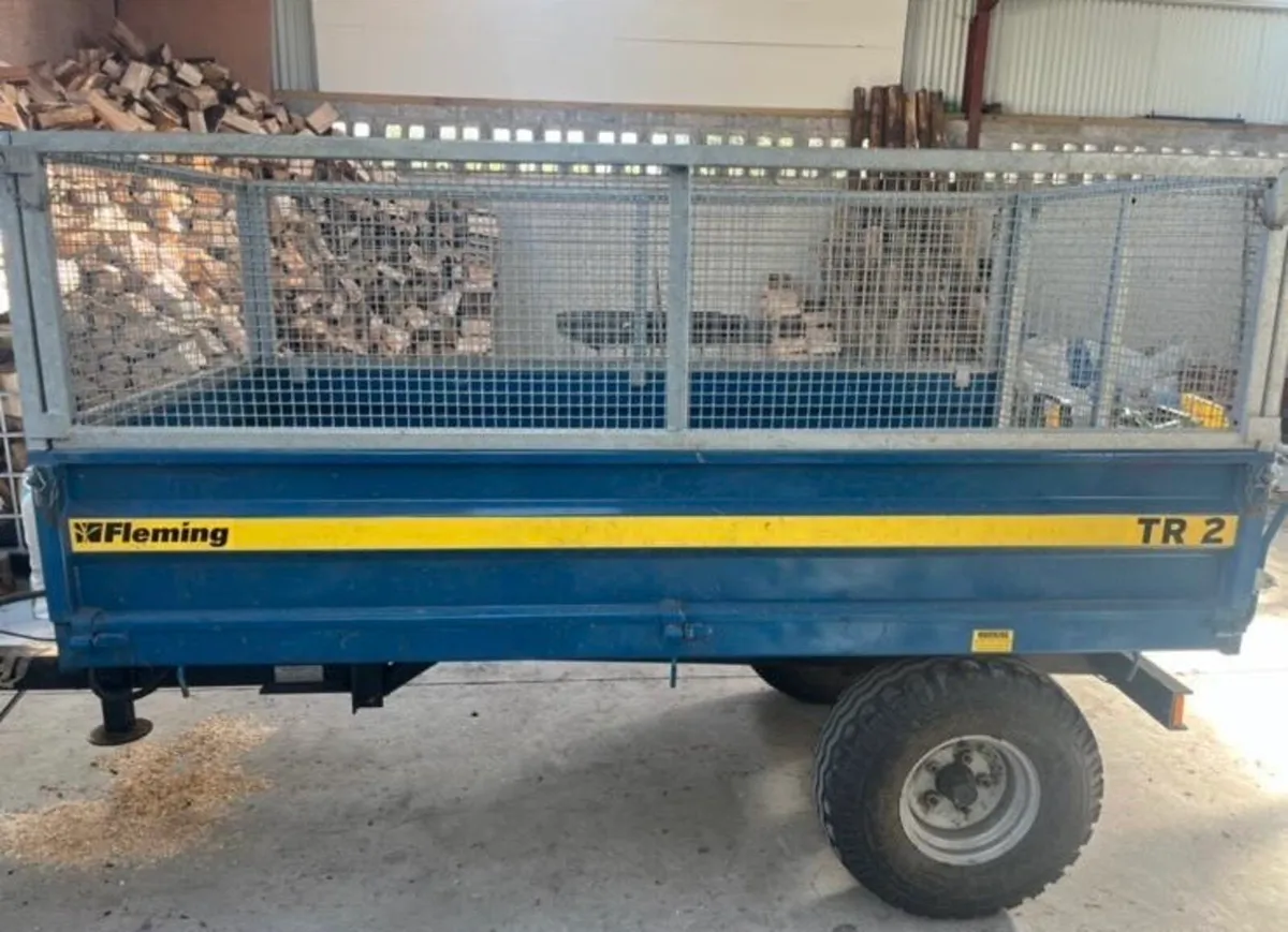 Fleming TR2 Tipping Trailer 8ft 6 x 4ft 7 - Image 4