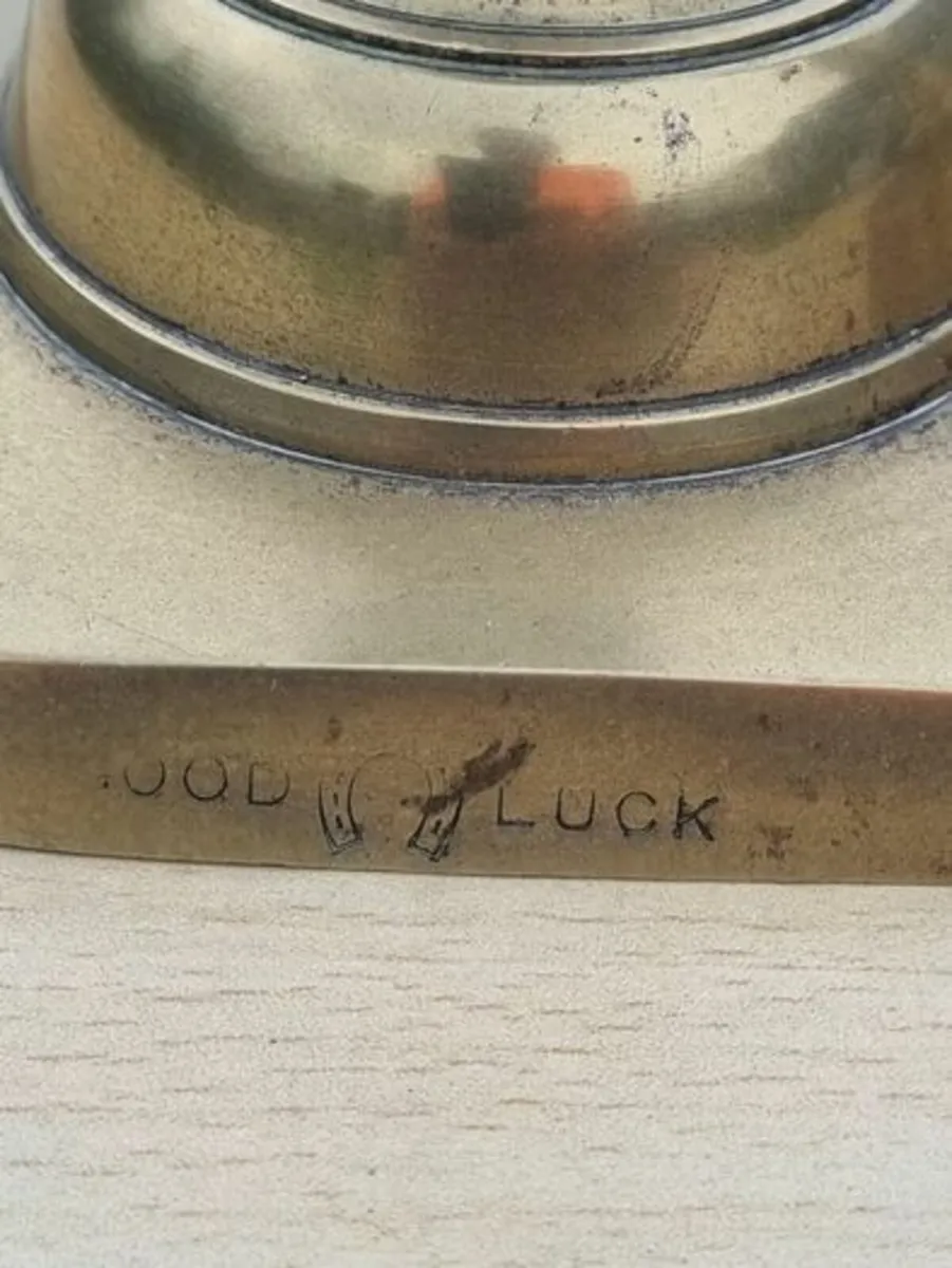 Edwardian Brass Candle Sticks - Image 4