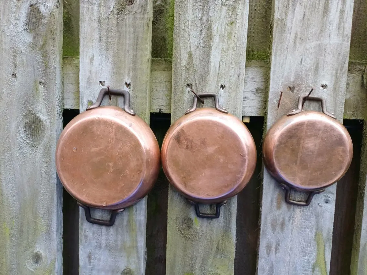 Vintage French Gratin Roasting Pans - Image 3