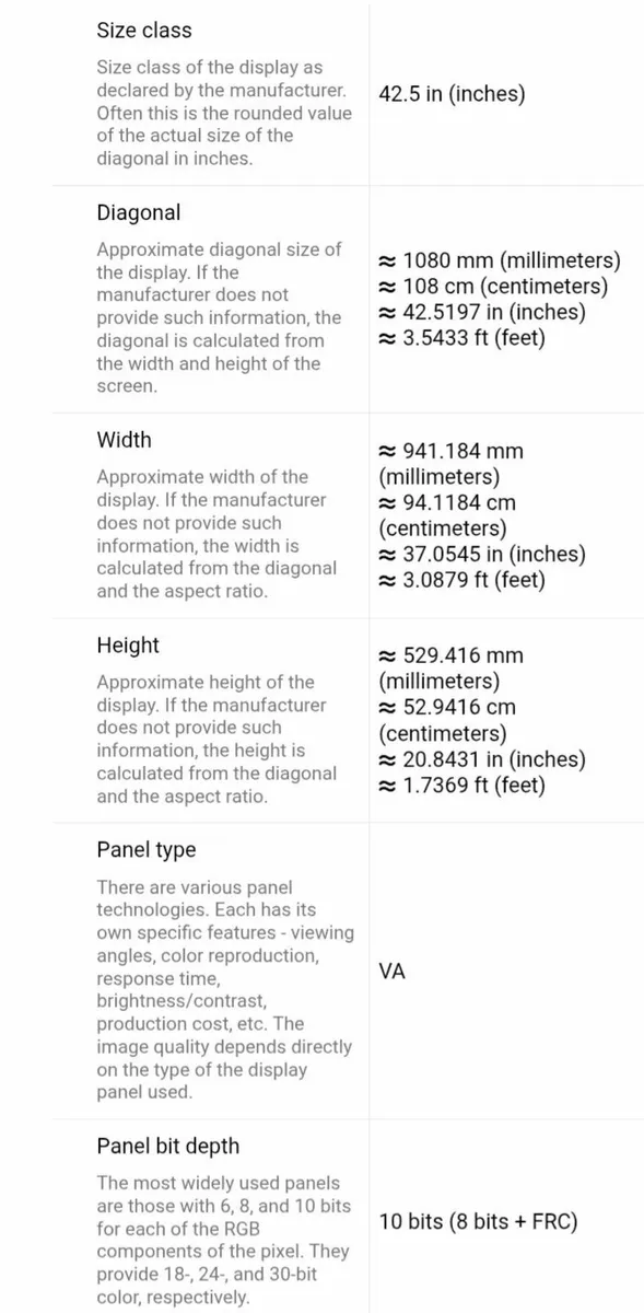 TV Samsung ue43cu7100k - Image 4