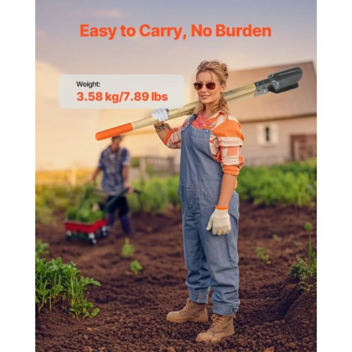 Post Hole Digger, Heavy Duty Post Hole Digger with - Image 2