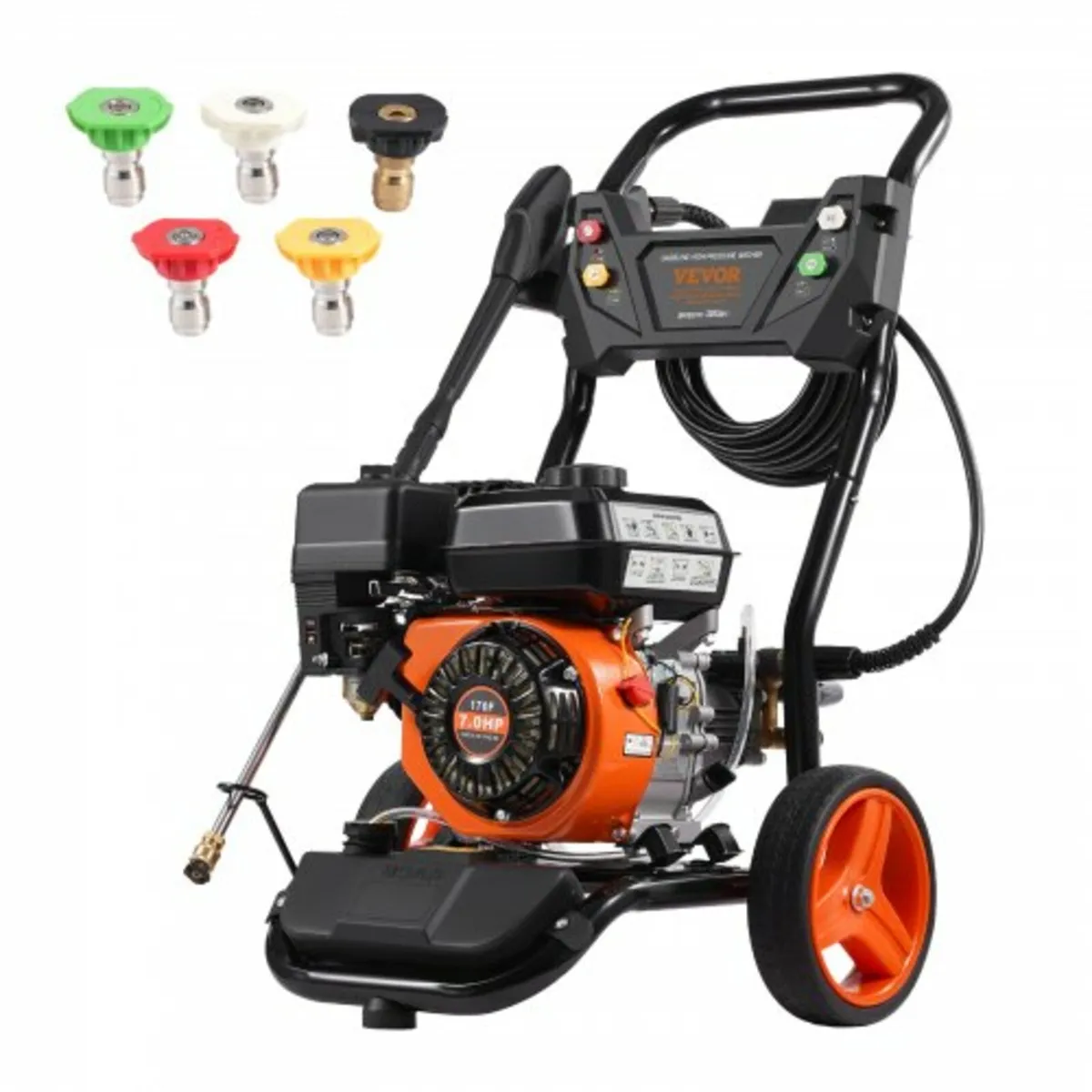 Gas Pressure Washer, 3950 PSI 10L/min, 2.6 GPM Gas - Image 1