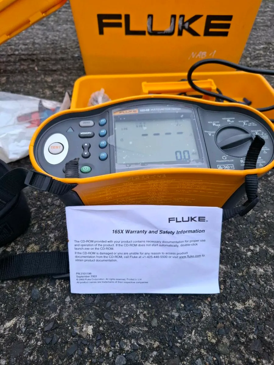 Fluke 1654B Multifunction Installation Tester - Image 1