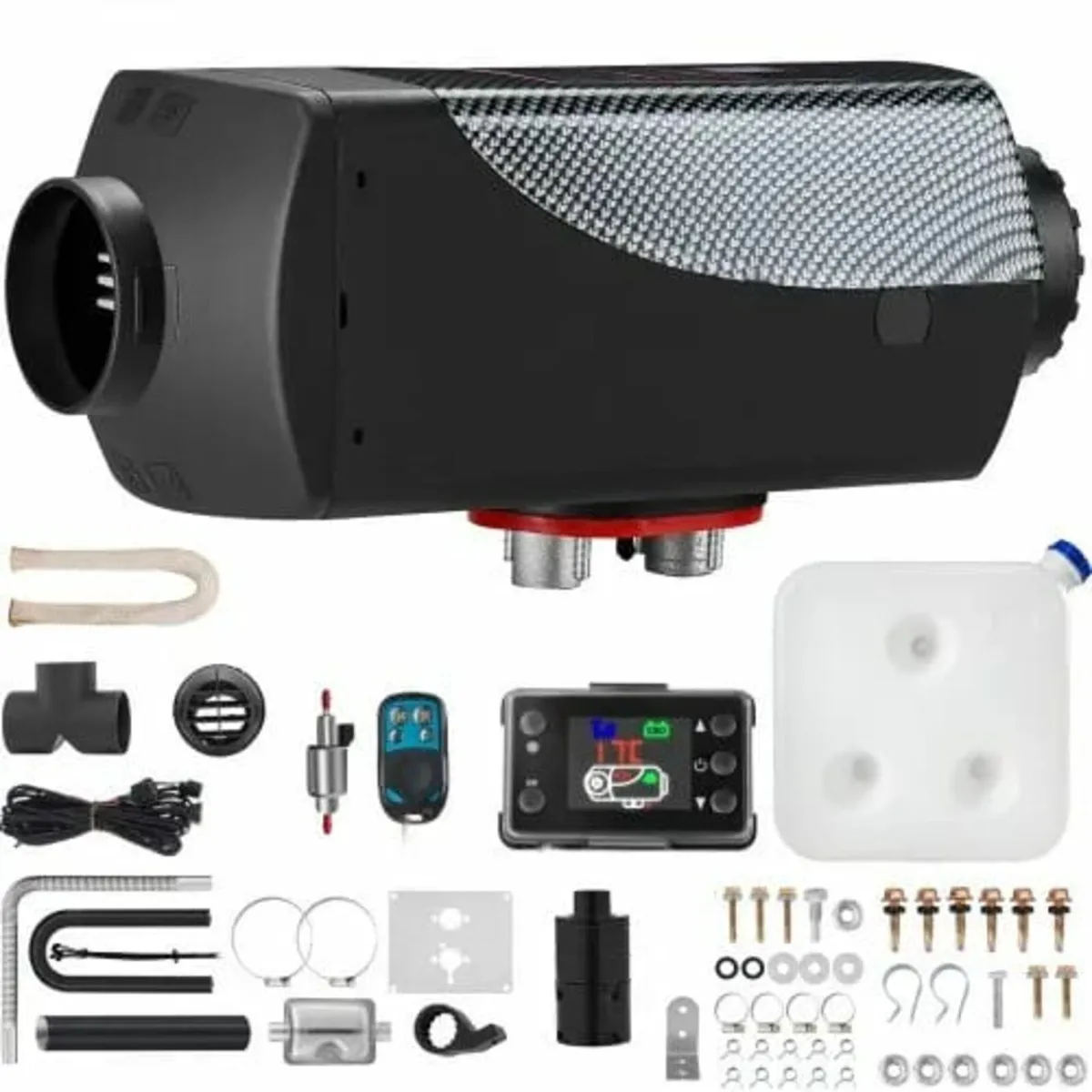 12V 8KW Diesel Air Heater with LCD Switch, Diesel - Image 1