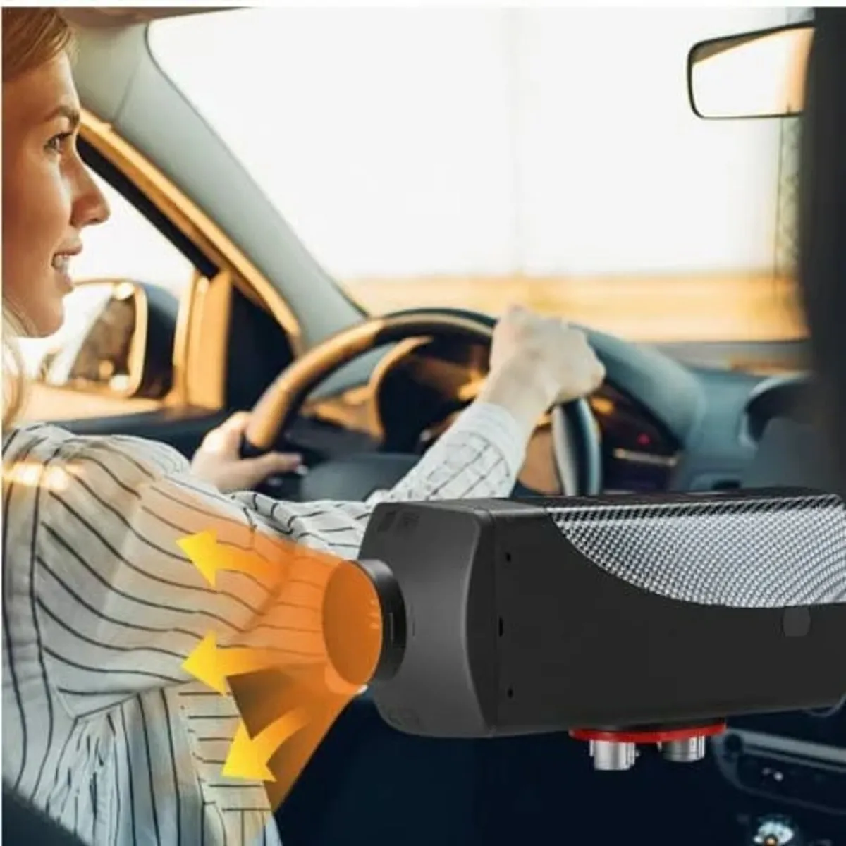 12V 8KW Diesel Air Heater with LCD Switch, Diesel - Image 3