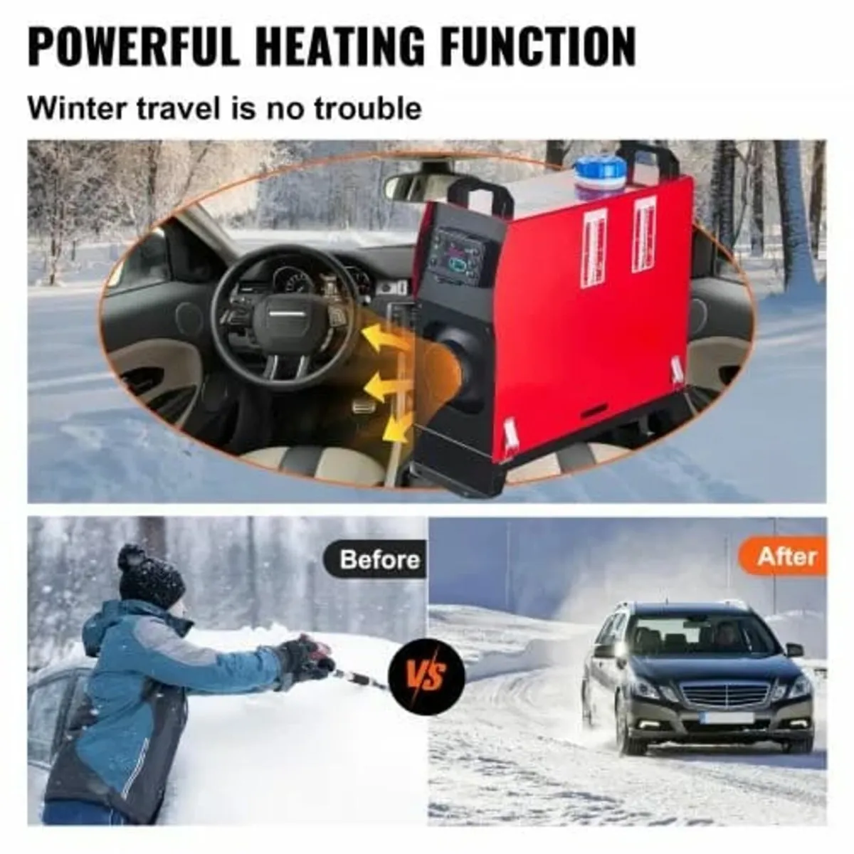 12V 5KW Diesel Heater, All-in-One Air Diesel Heate - Image 3
