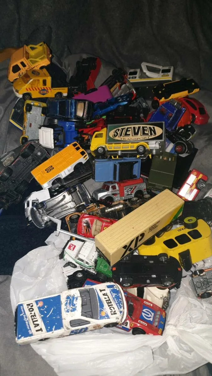 Job lot of old diecast models