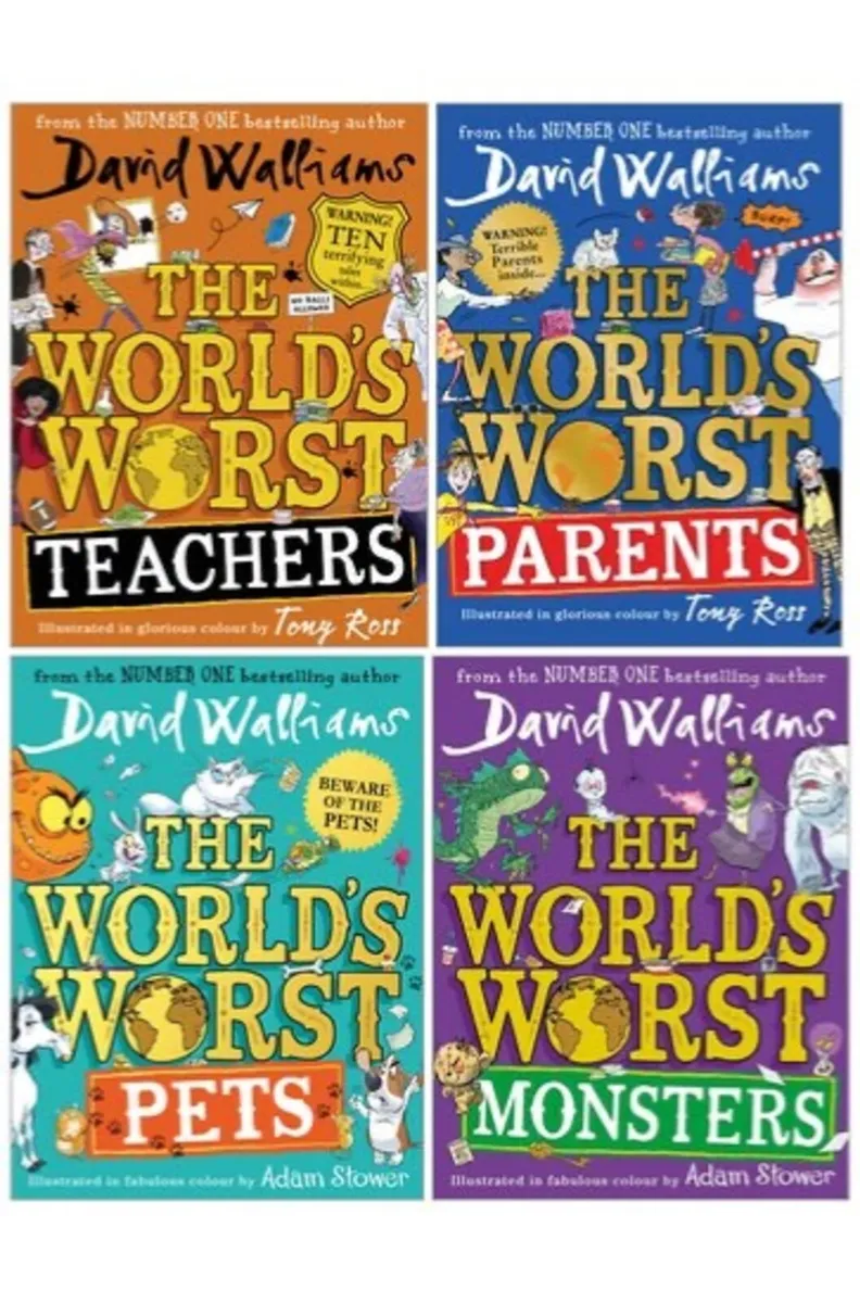 The World's Worst Hardback Book Set Books 1-4