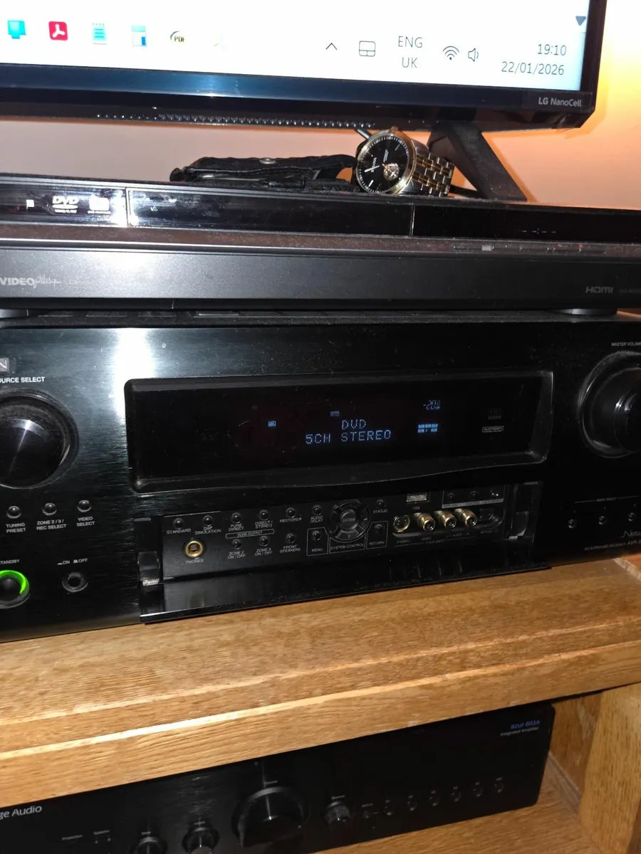 Denon avr .radio.lots of inputs digital and analog - Image 3