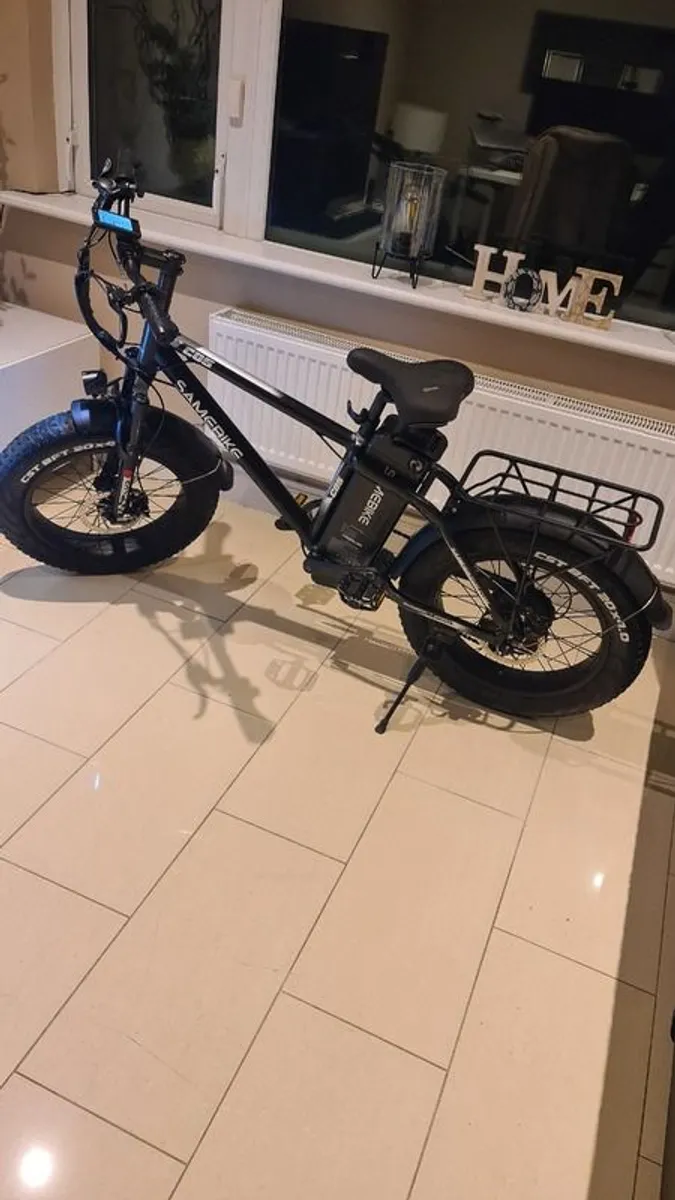 SAMEBIKE FatBike 750W Working 100% - Electric Bike - Image 2