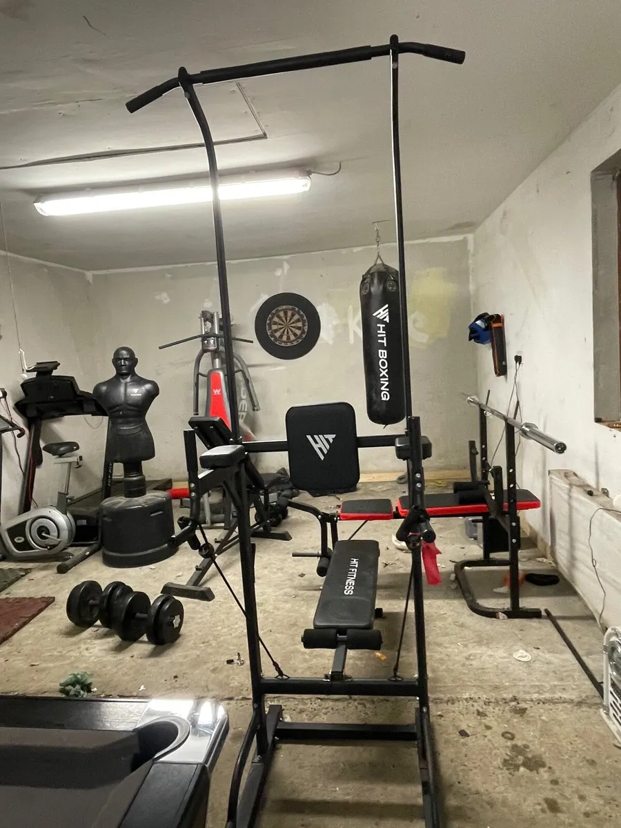 Multigym and weights- free weights and dumbells - Image 3