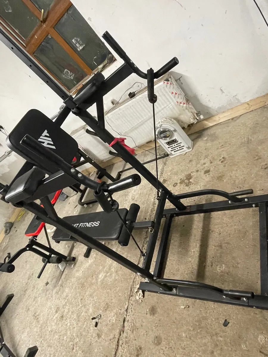 Multigym and weights- free weights and dumbells - Image 4