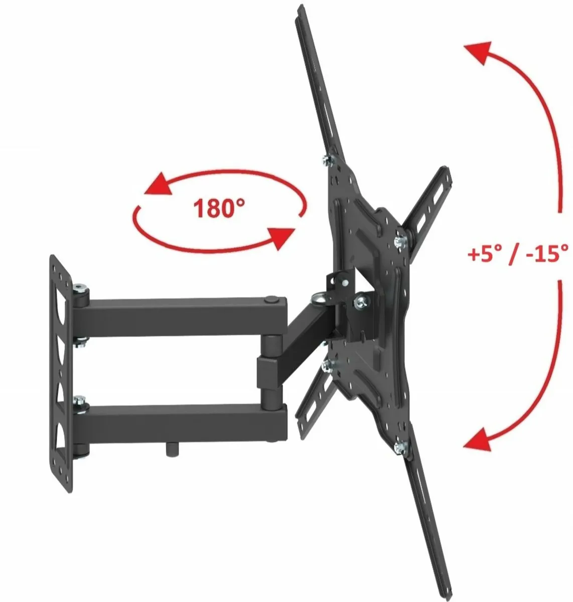 TV Wall Mount Bracket Tilt Swivel 20" - 65" TV - Image 4