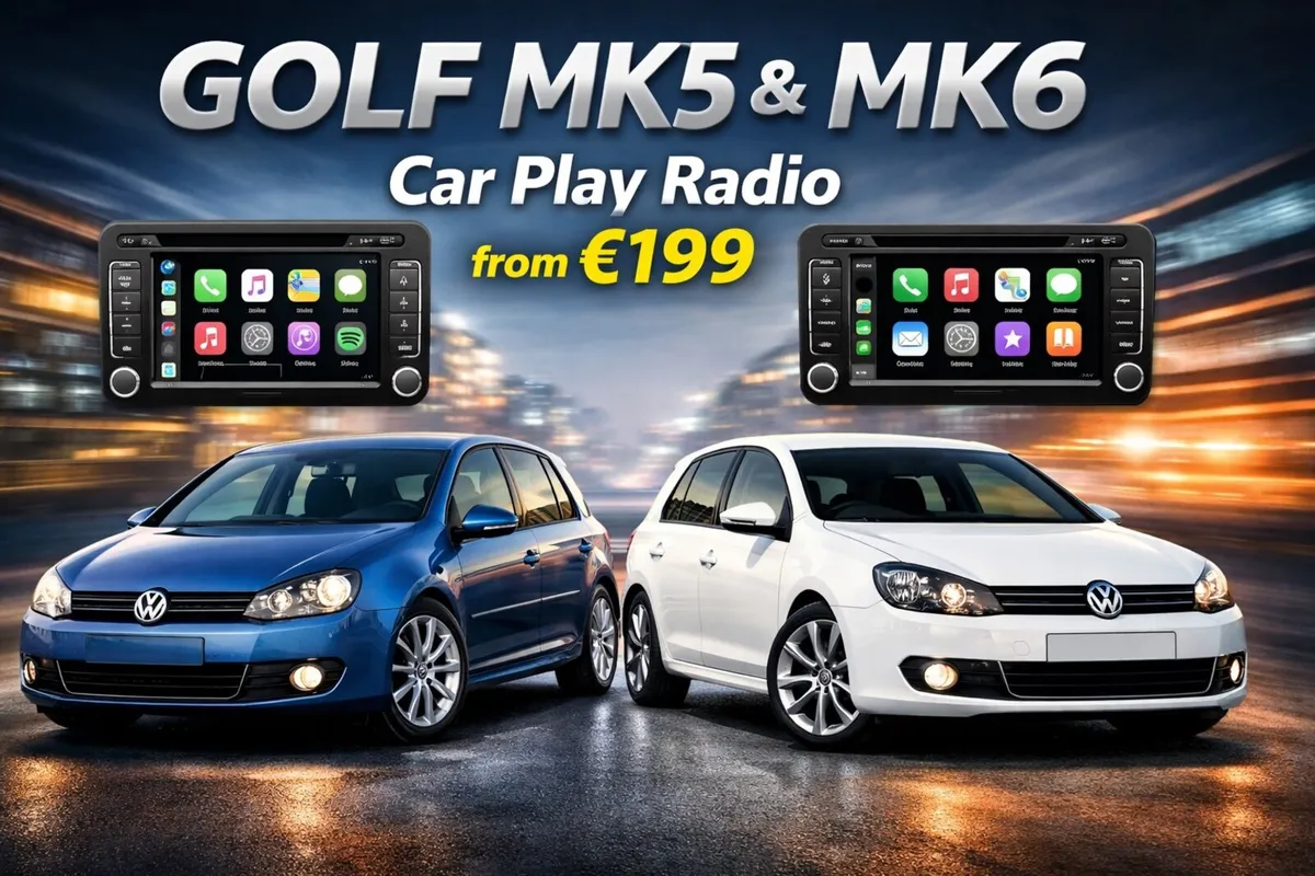 VW Golf MK5 & MK6 Car Play Radio From 199€