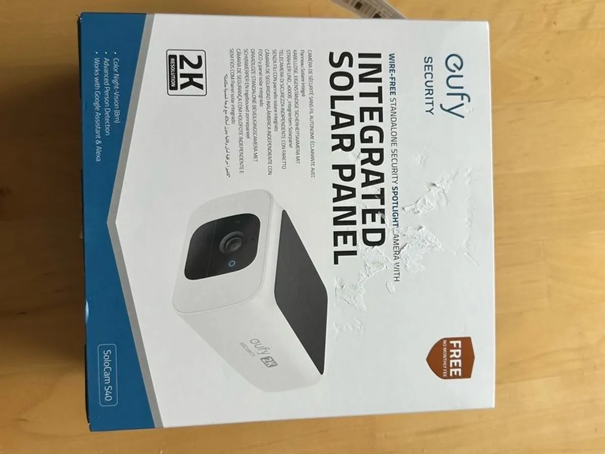 Eufy Security Cameras Solo Panel S40 - Image 2