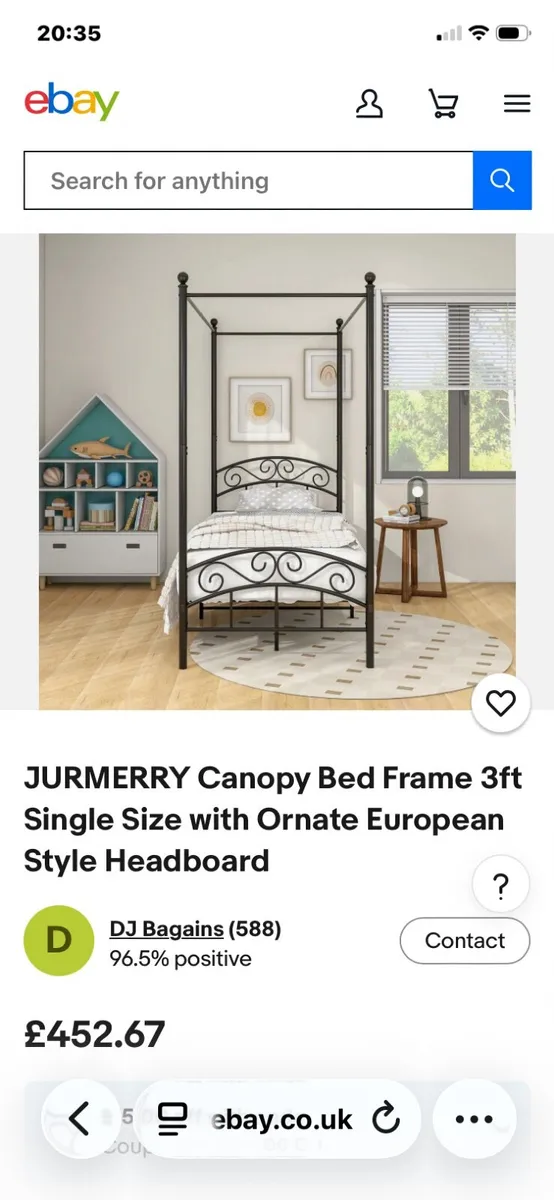 4 poster bed - Image 1