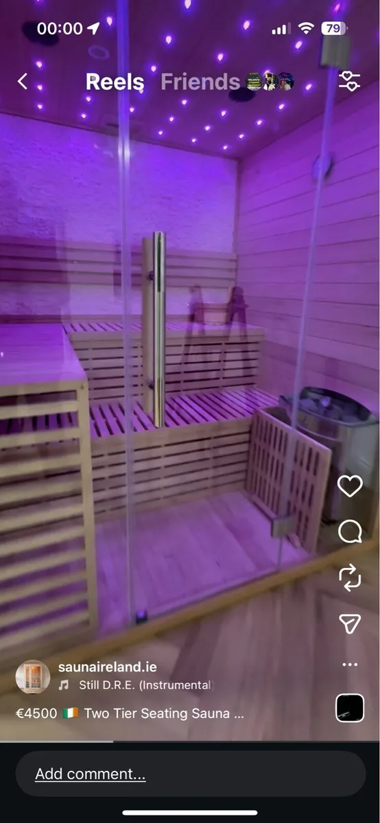 Sauna Two Tier Seating | NEW IN BOX - Image 2