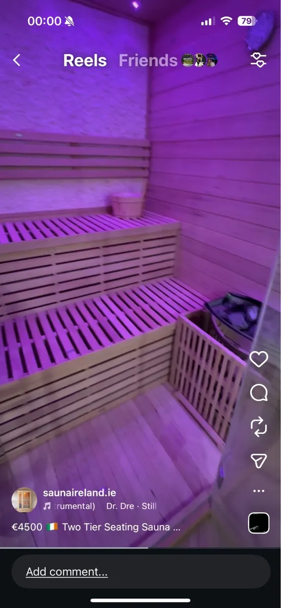 Sauna Two Tier Seating | NEW IN BOX - Image 3