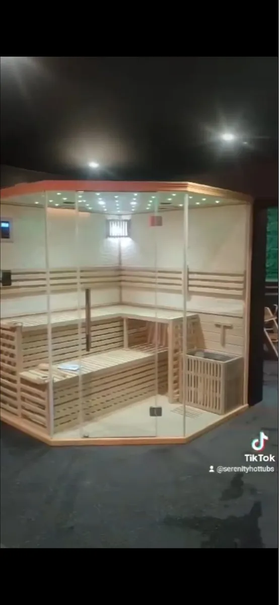 Corner Sauna 4/5 Person  | New in Box - Image 2