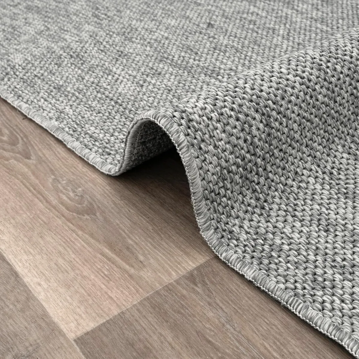 Jute Area Rug Machine Washable For Indoor Outdoor - Image 1