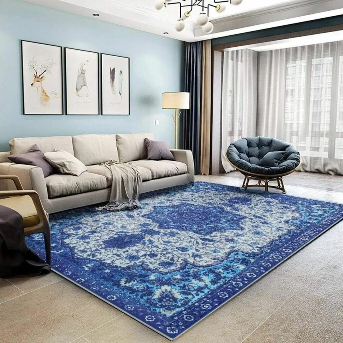 Area Rugs Modern Style Rug Artistic Traditional - Image 1