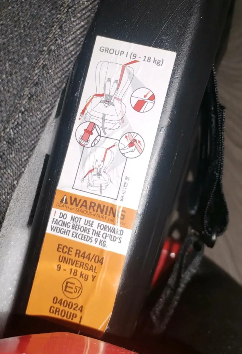 BOUNCE baby car seat - Image 4