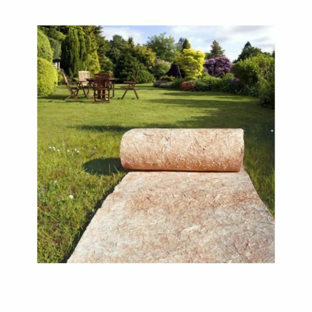 Organic Hemp Mulch Mat - Biodegradable - Image 1