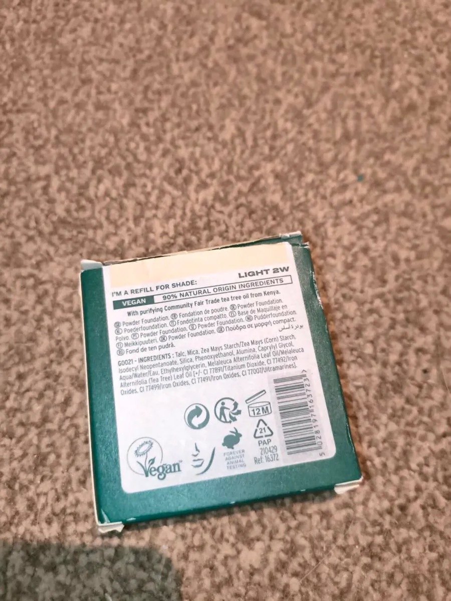 Tea tree face base refill the body shop - Image 3