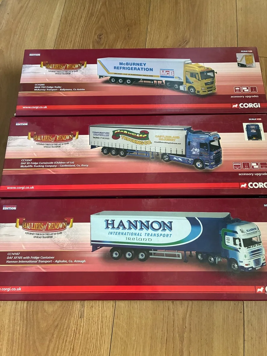 1:50 corgi model trucks - Image 1