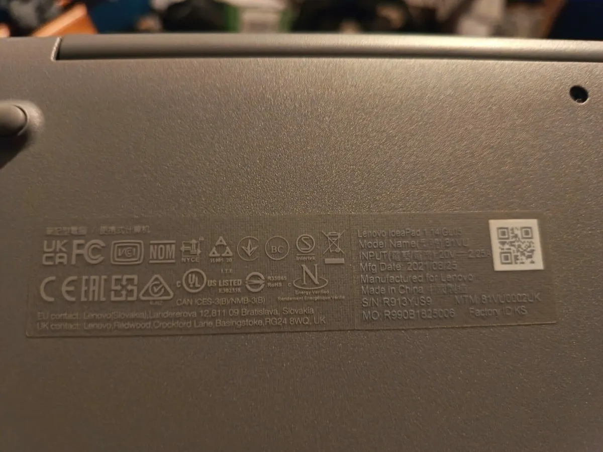 Lenovo ideapad laptop - Image 1